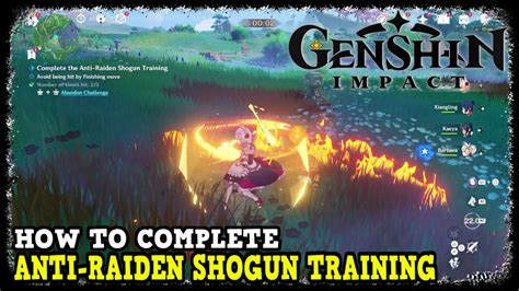 anti shogun training|der weg des vertrauens genshin.